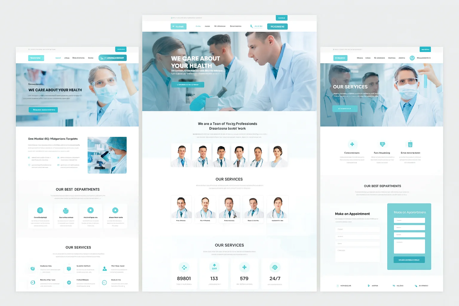diseño web médico